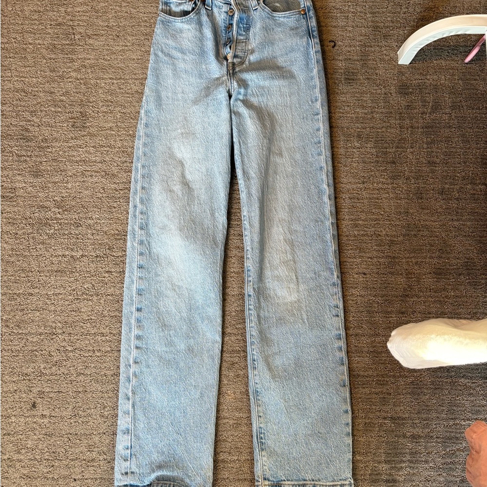 Levi's Light Blue Straight Leg Women's Jeans